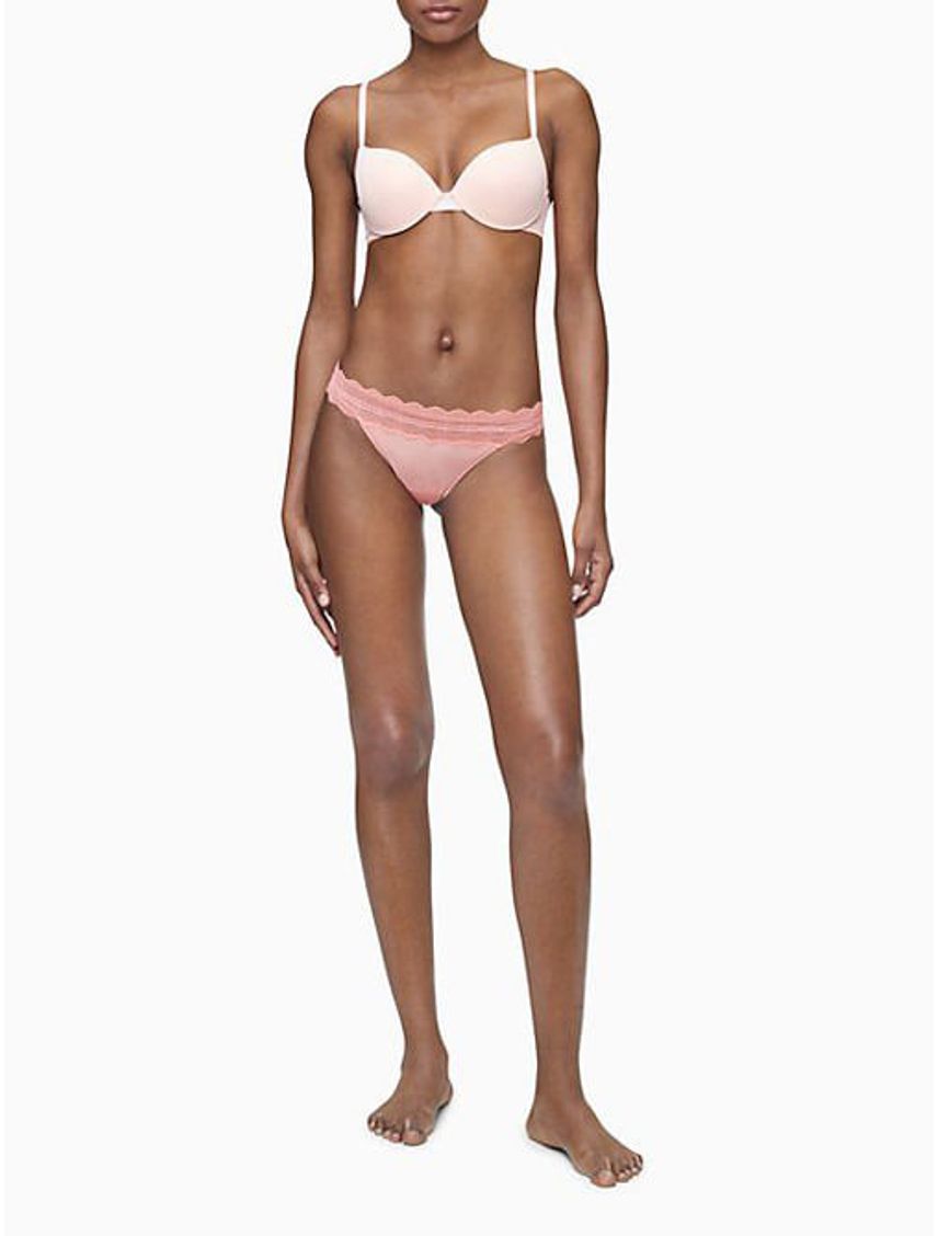 Pantie Coral Tipo Tanga En Microfibra Para Mujer
