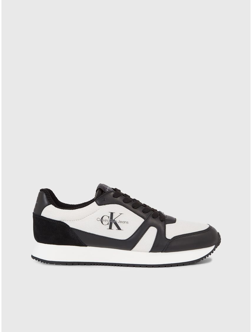 Zapatillas Negro De Malla