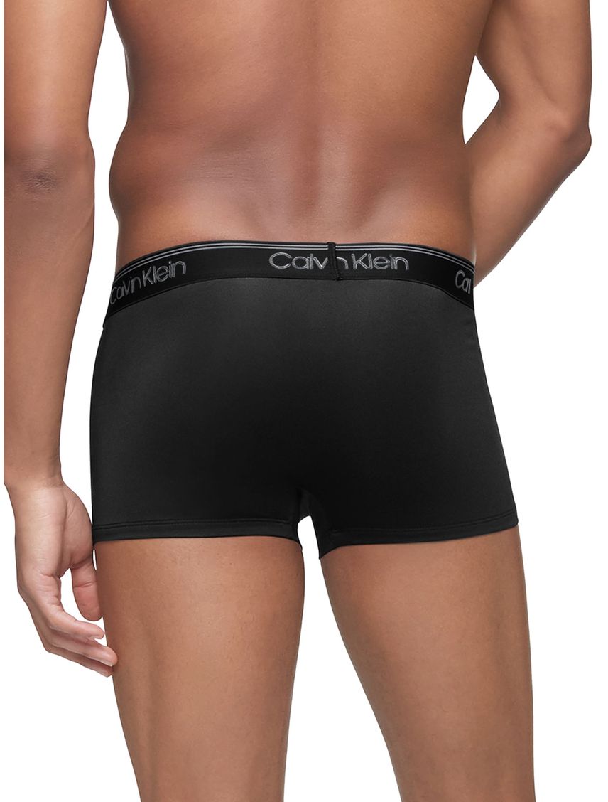 Boxer Negro Microfibra Low Rise Trunk 3 Piezas Hom