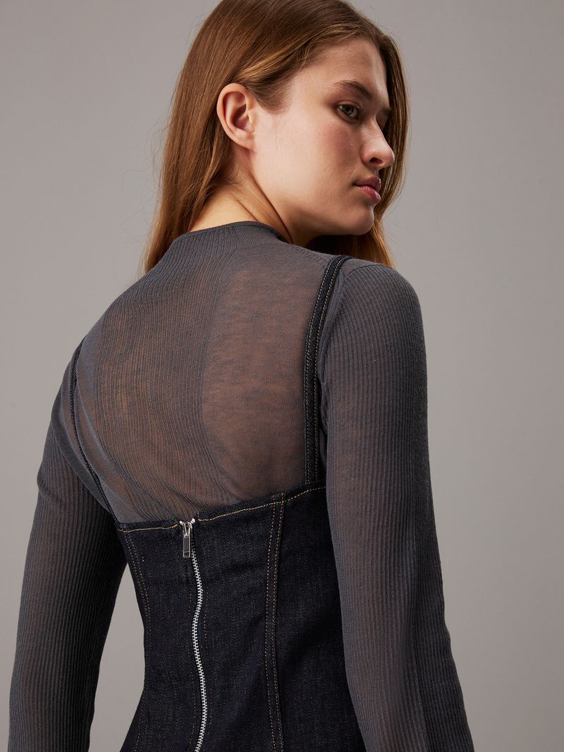 vestido-azul-lencero-denim-ajustado