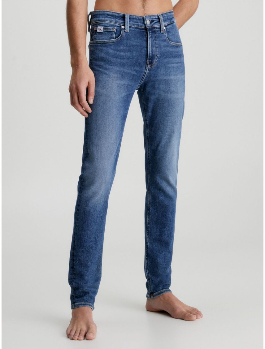 Jeans Skinny Fit Azul Oscuro Calvin Klein Hombre