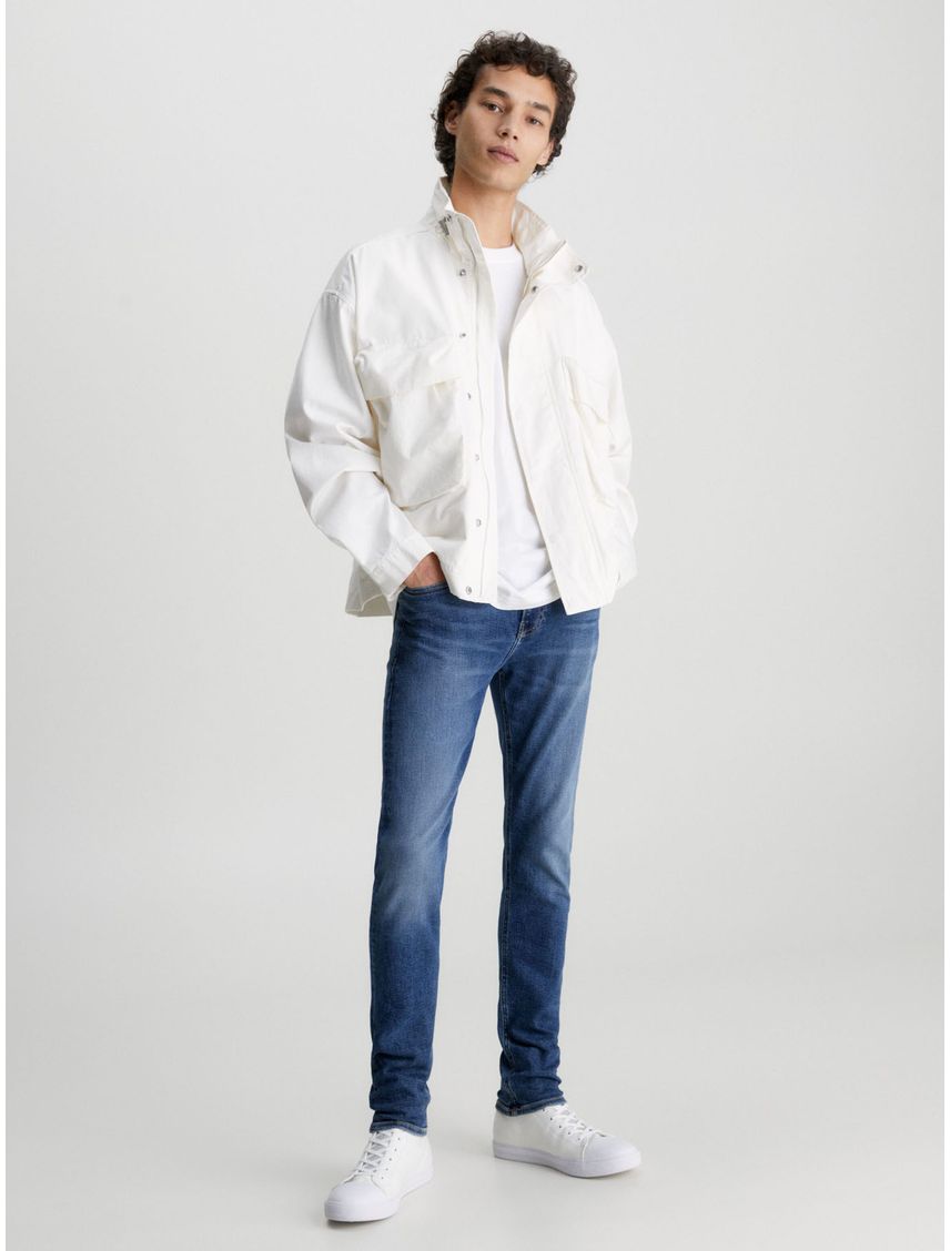 Jeans Skinny Fit Azul Oscuro Calvin Klein Hombre