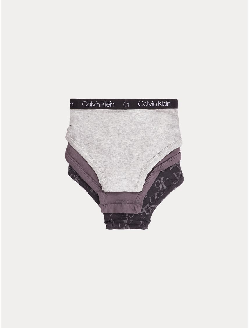 Pack gris de 3 calzoncillos para niño