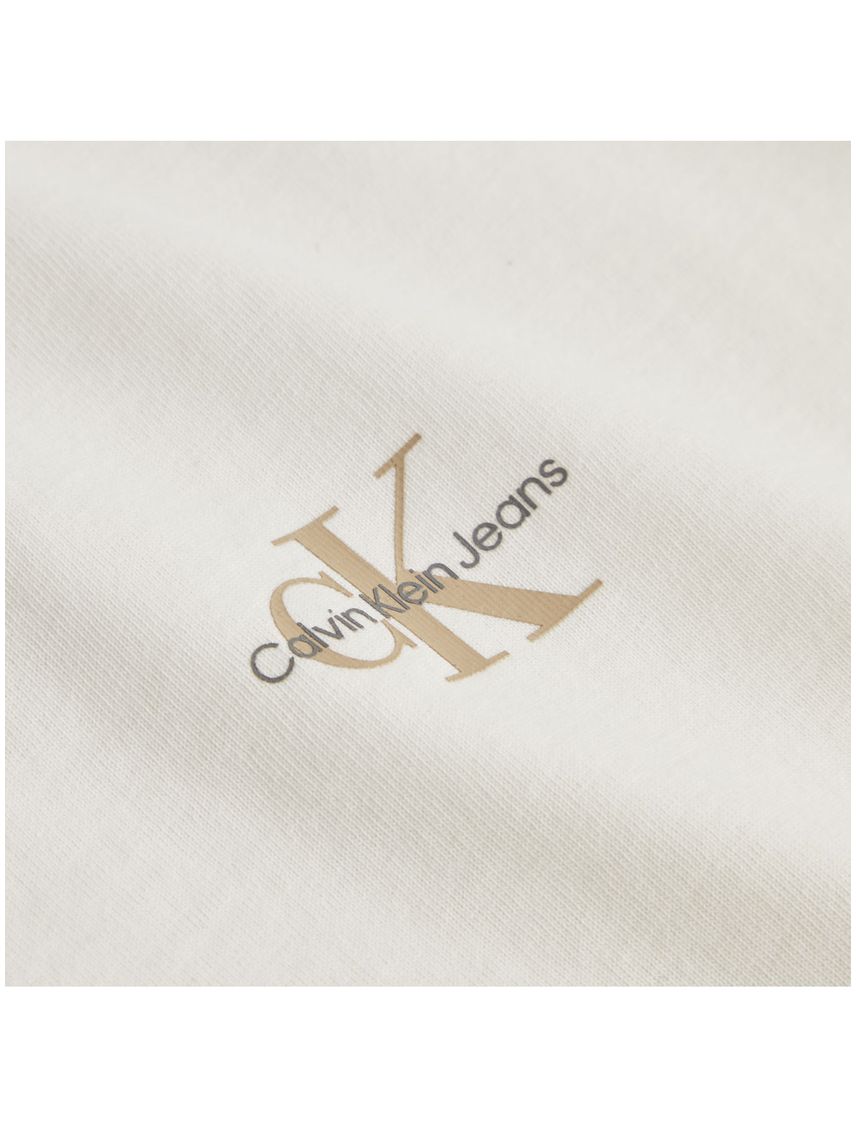 Camiseta De Algodón Orgánico Mujer Blanco Calvin K
