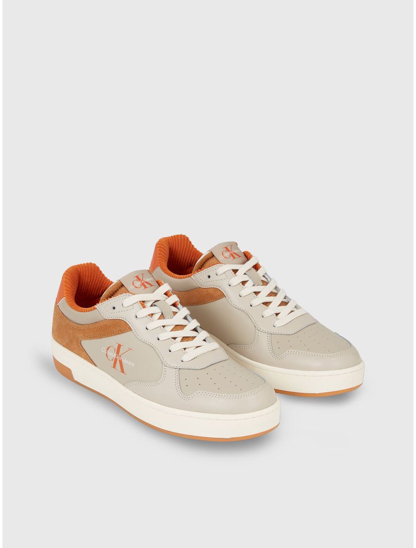 Tenis Beige Casuales Para Hombre