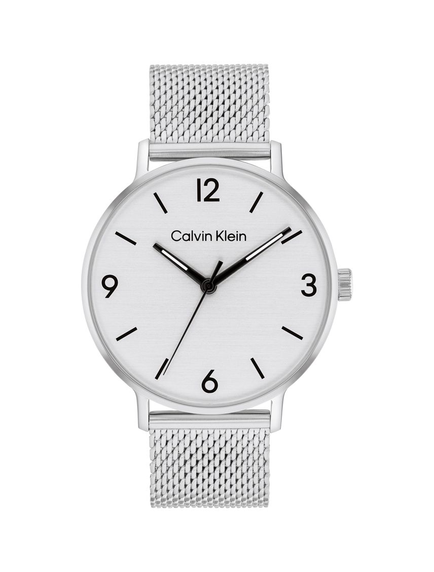 Reloj Plateado Para Hombre Modern
