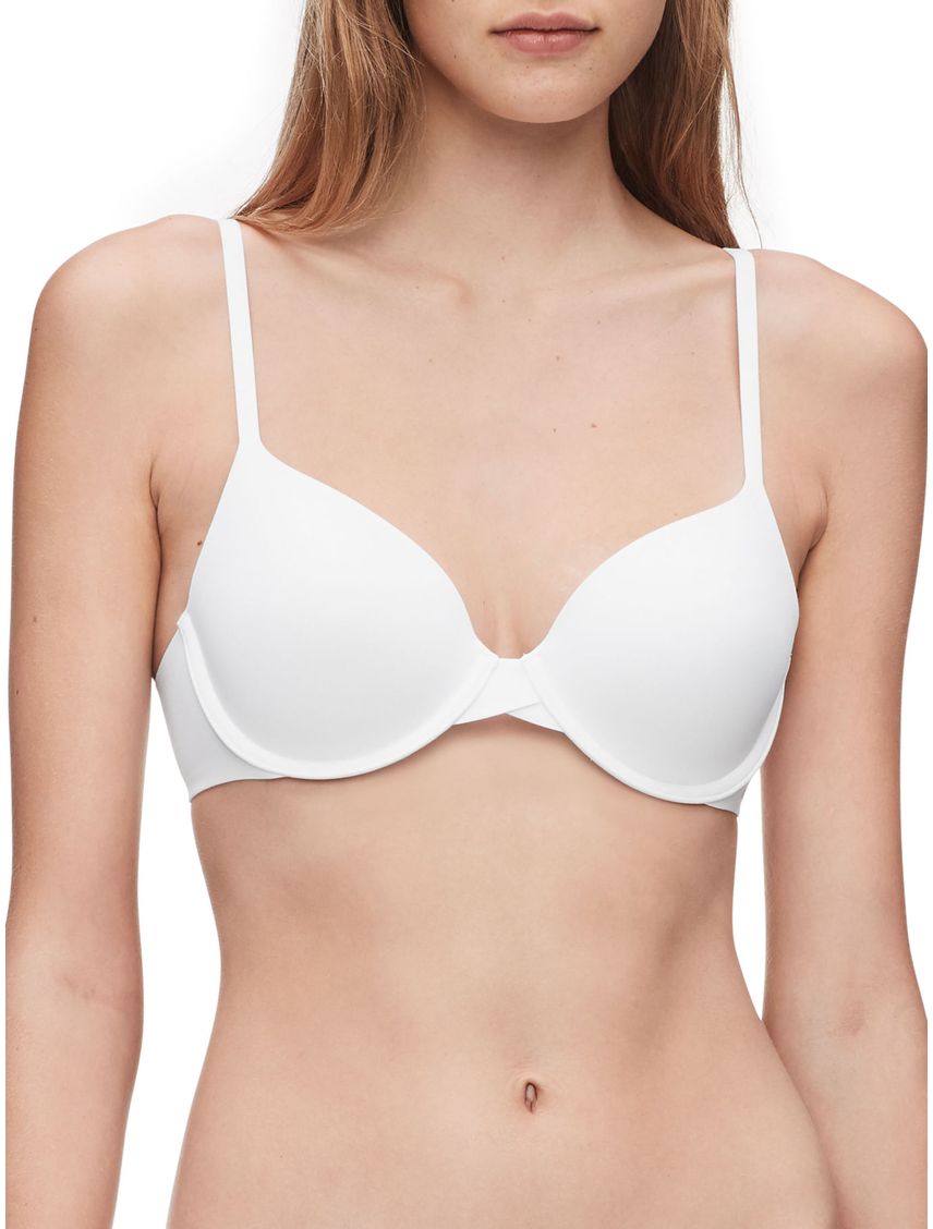 Brassier Blanco Microfibra Perfectly Fit Camisa Mujer Calvin Klein