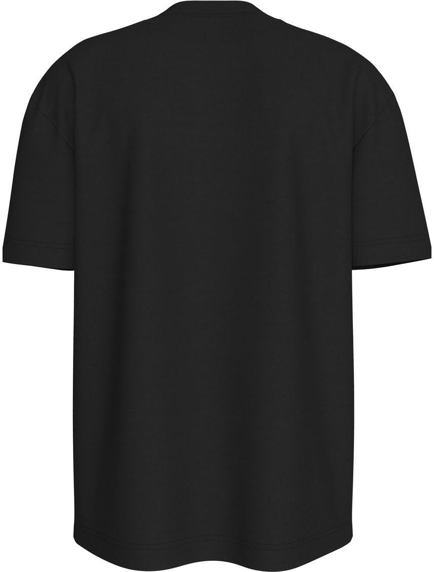 Camiseta negra de algodón