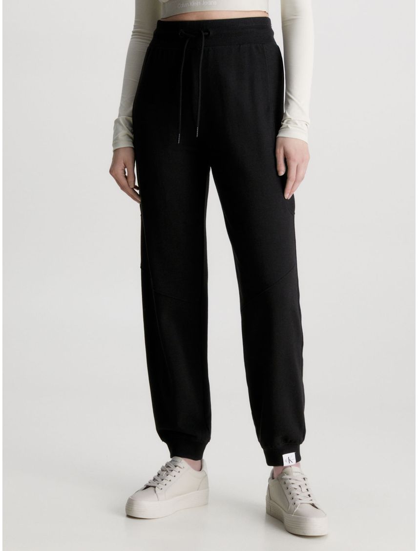 Pantalón Negro De Chándal Algodón Orgánico