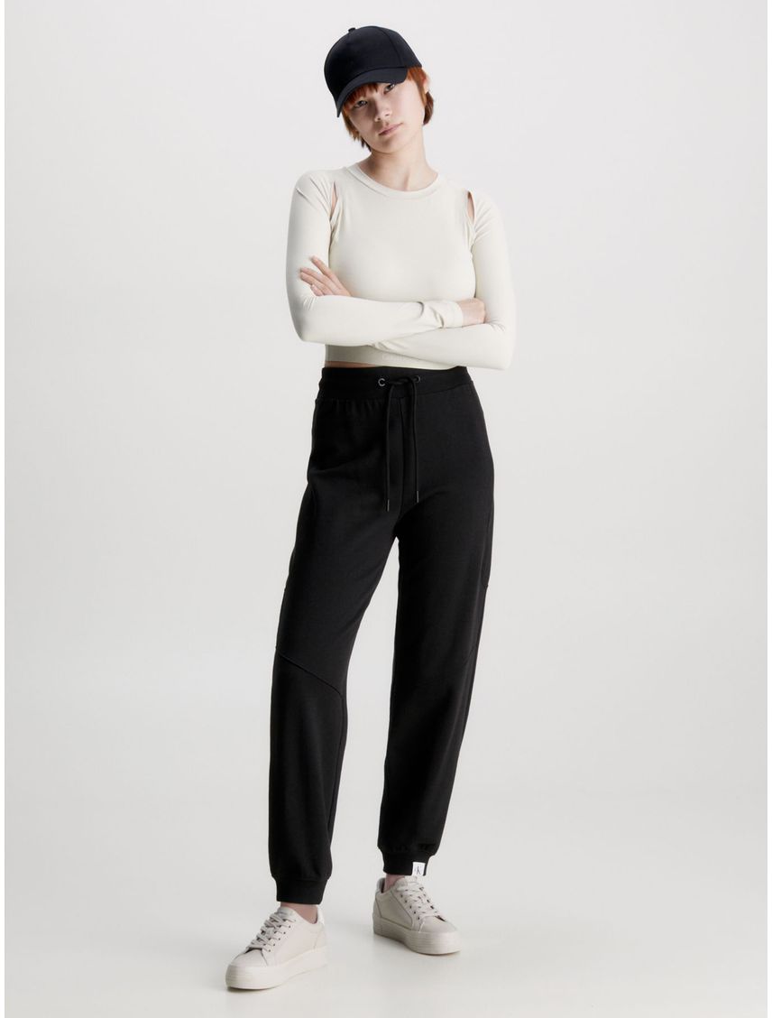 Pantalón Negro De Chándal Algodón Orgánico