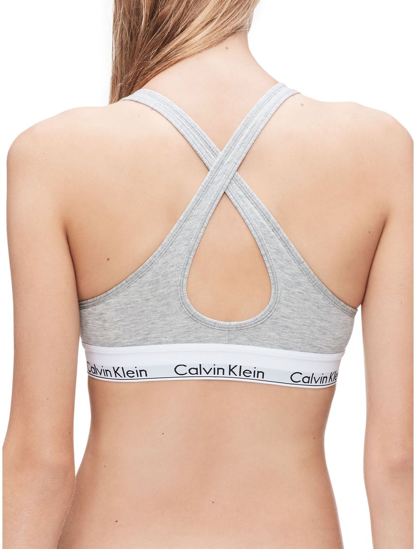 Brassier Gris De Algodón Para Mujer