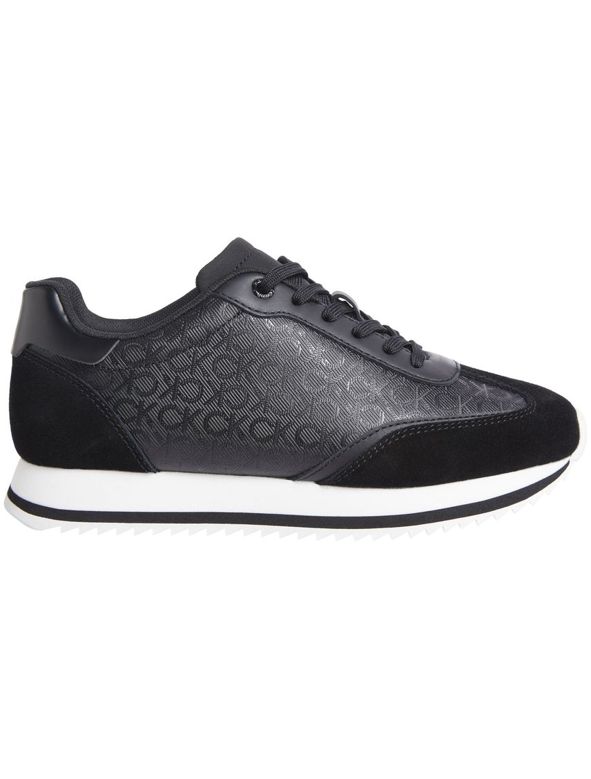 Tenis negro eportivos runner con monograma