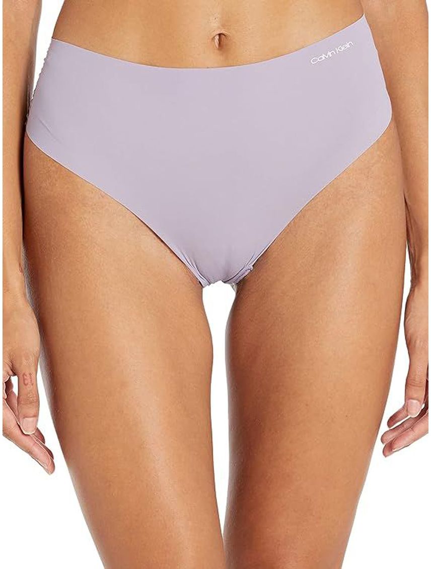 Tanga Morada Invisible De Cintura Alta Para Mujer