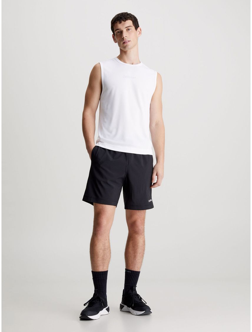 Camiseta Blanca Deportiva Moderna para Hombre