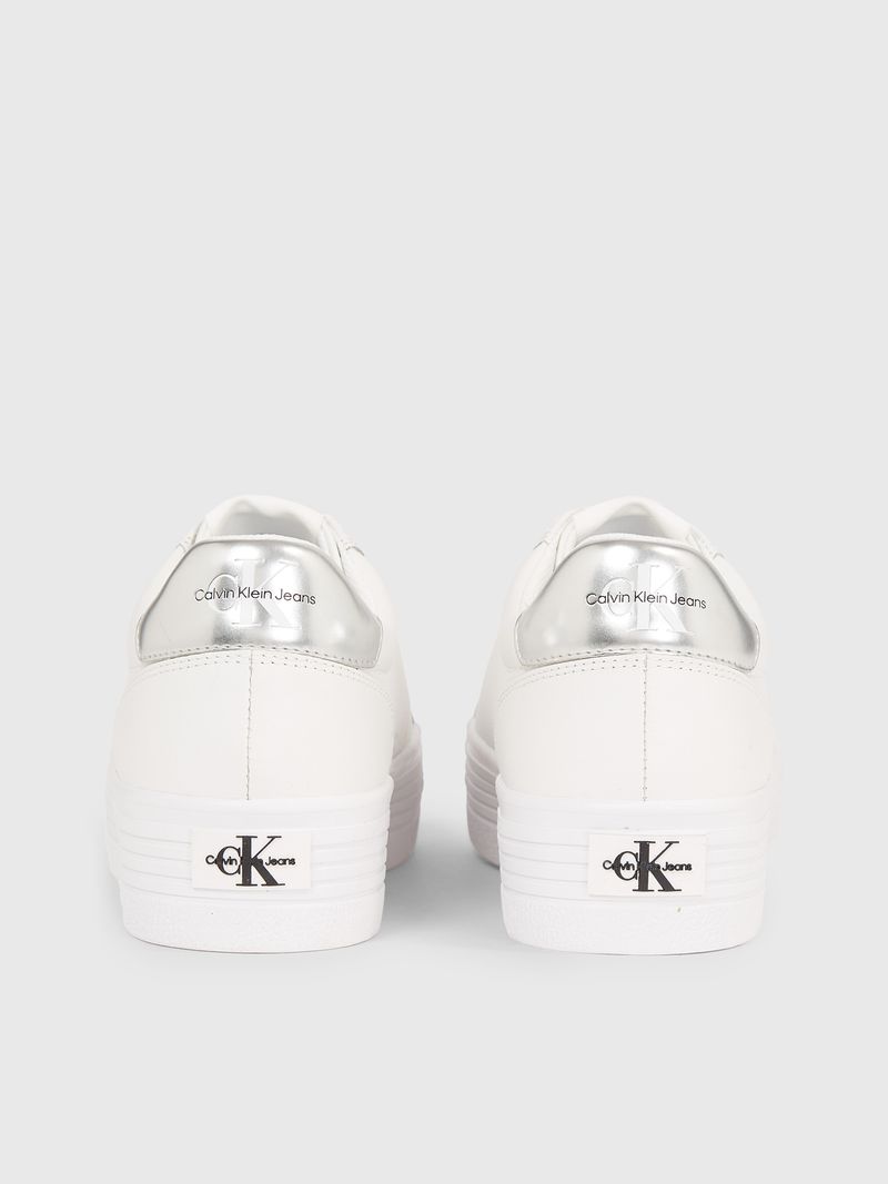 tenis-blanco-de-plataforma-de-cuero