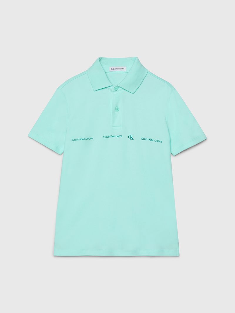 polo-azul-logo-repetido