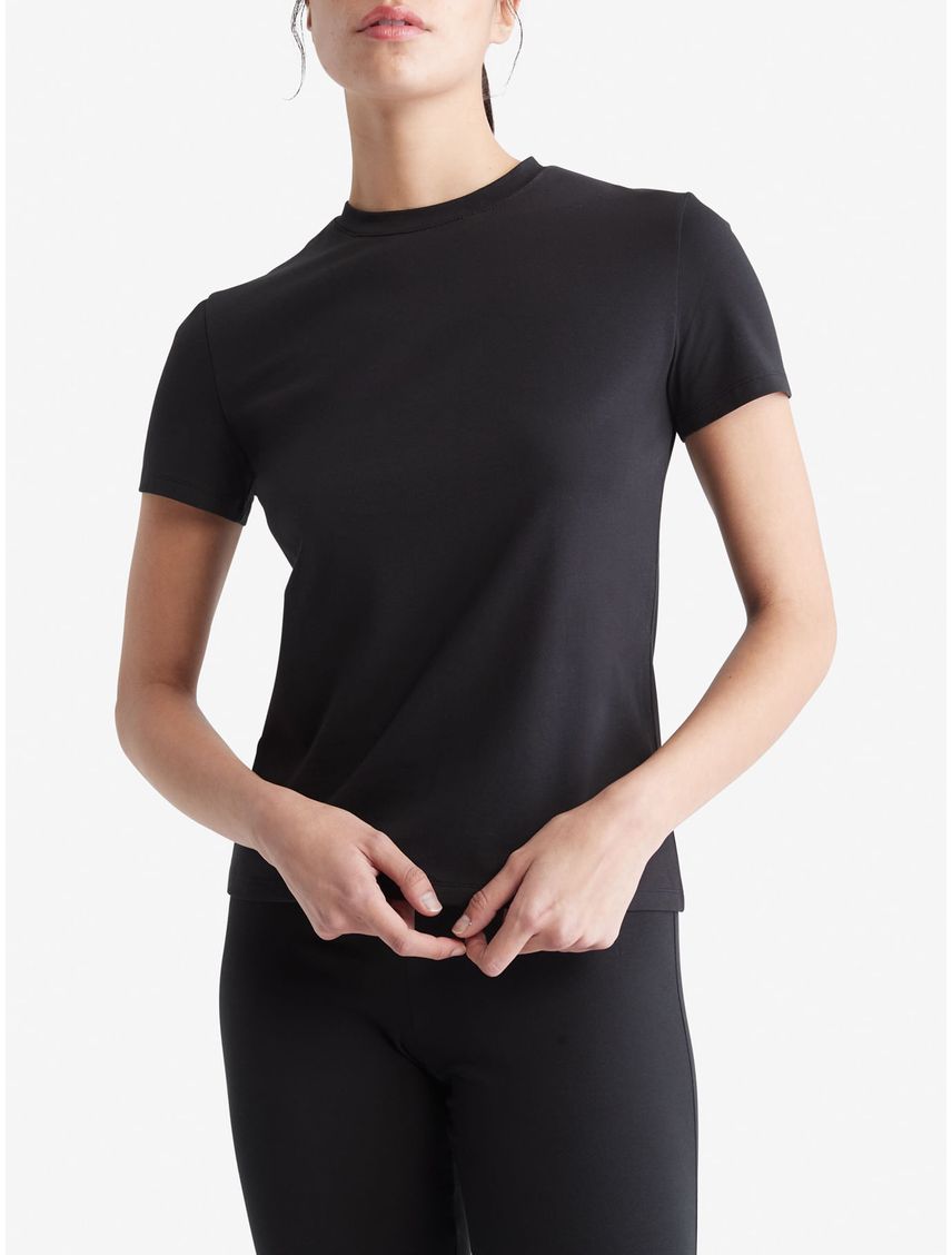 Camiseta Manga Corta Mujer Negro Calvin Klein