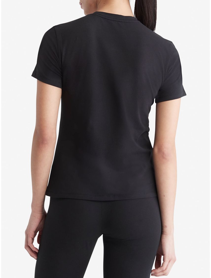 Camiseta Manga Corta Mujer Negro Calvin Klein