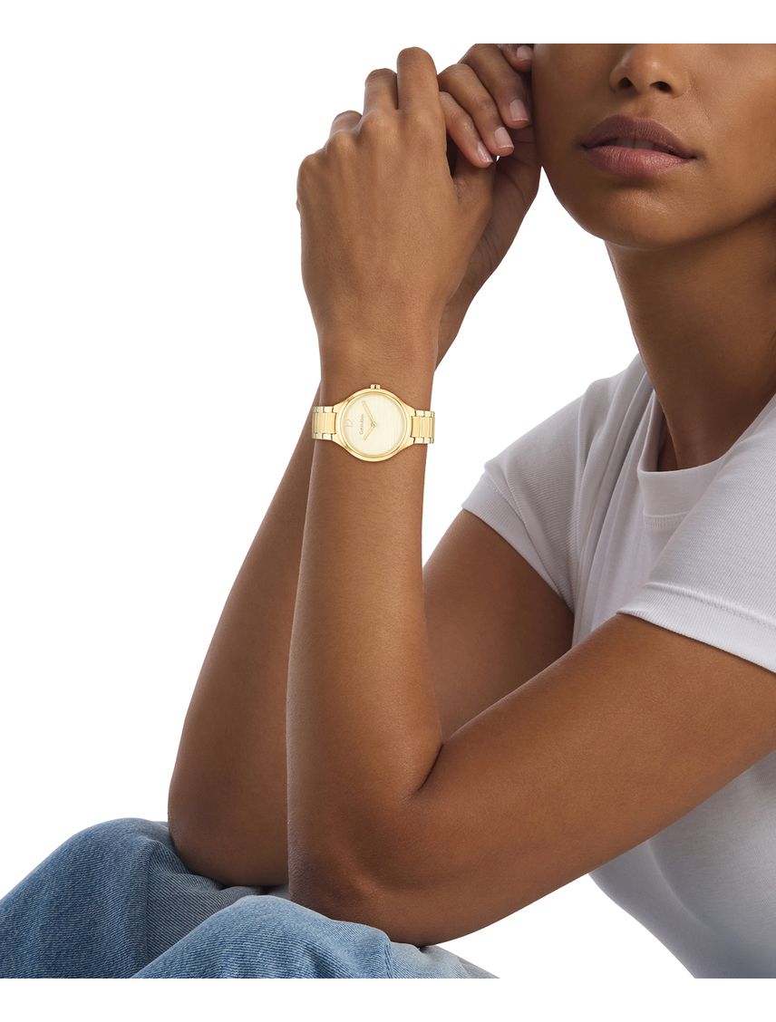 Reloj Dorado Para Mujer Delight