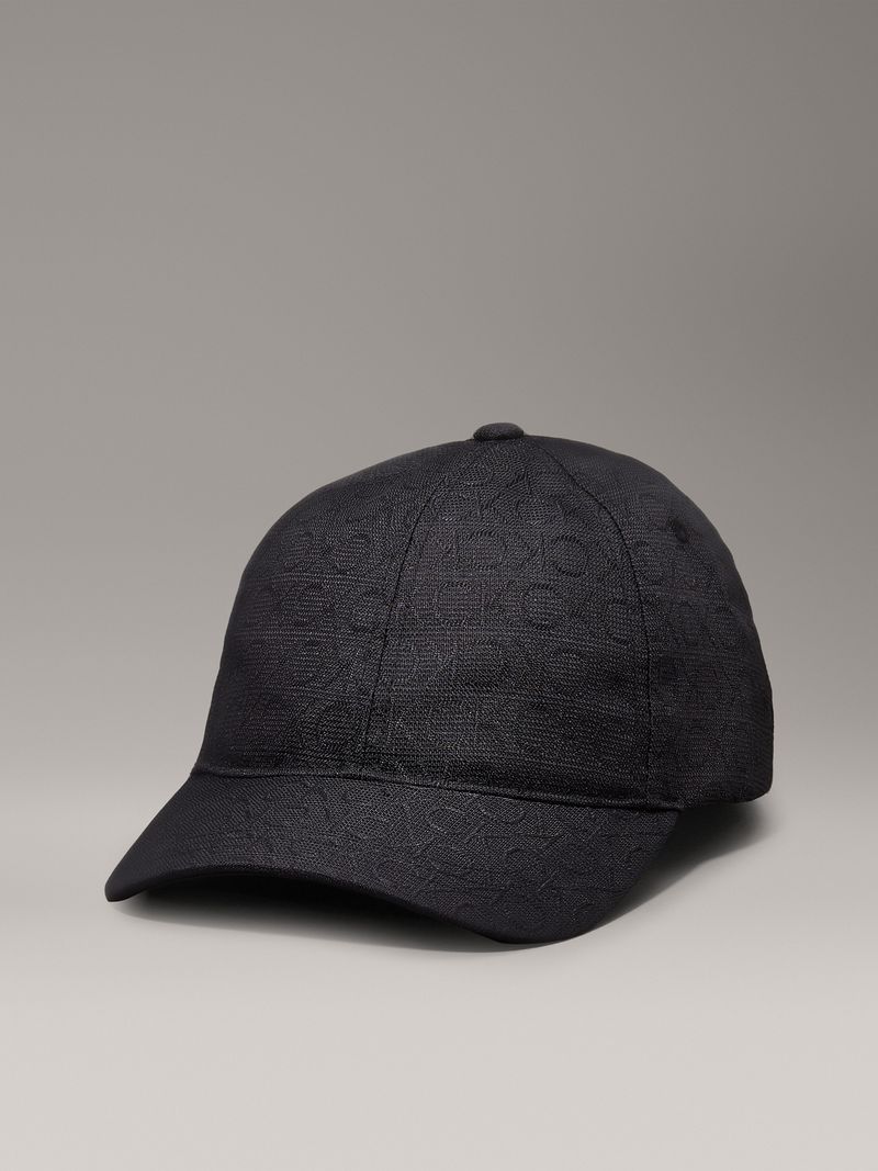 gorra-negra-jacquard-logo