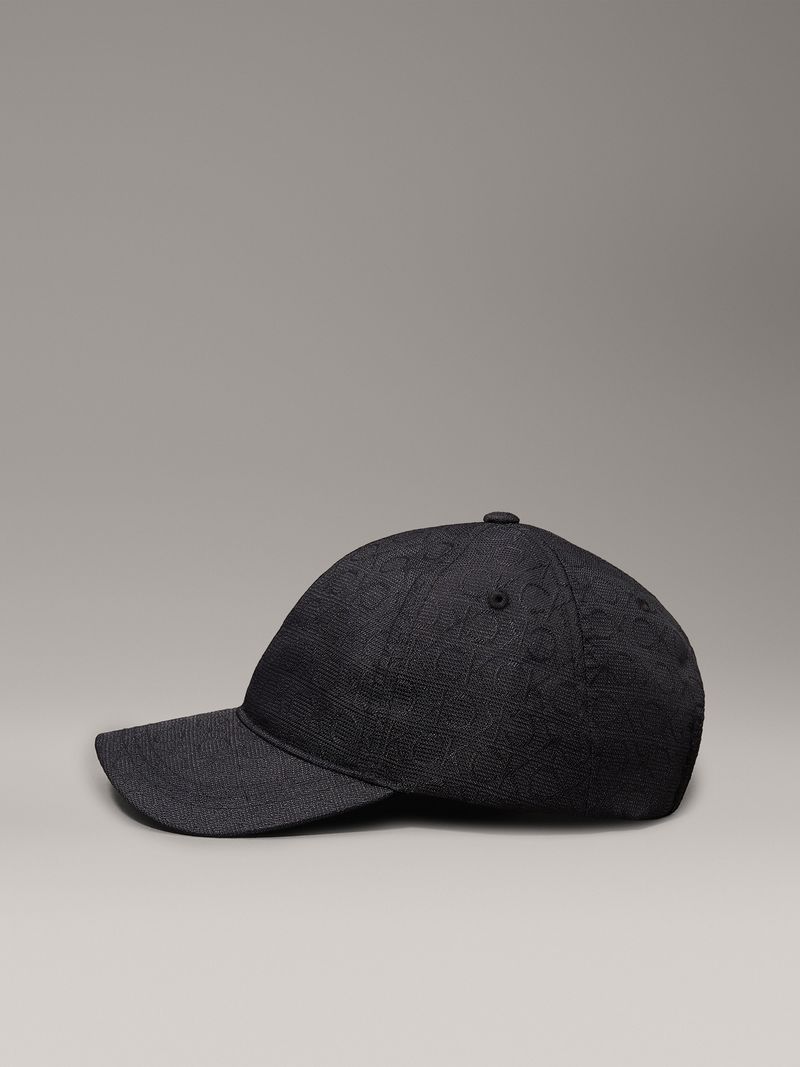 gorra-negra-jacquard-logo