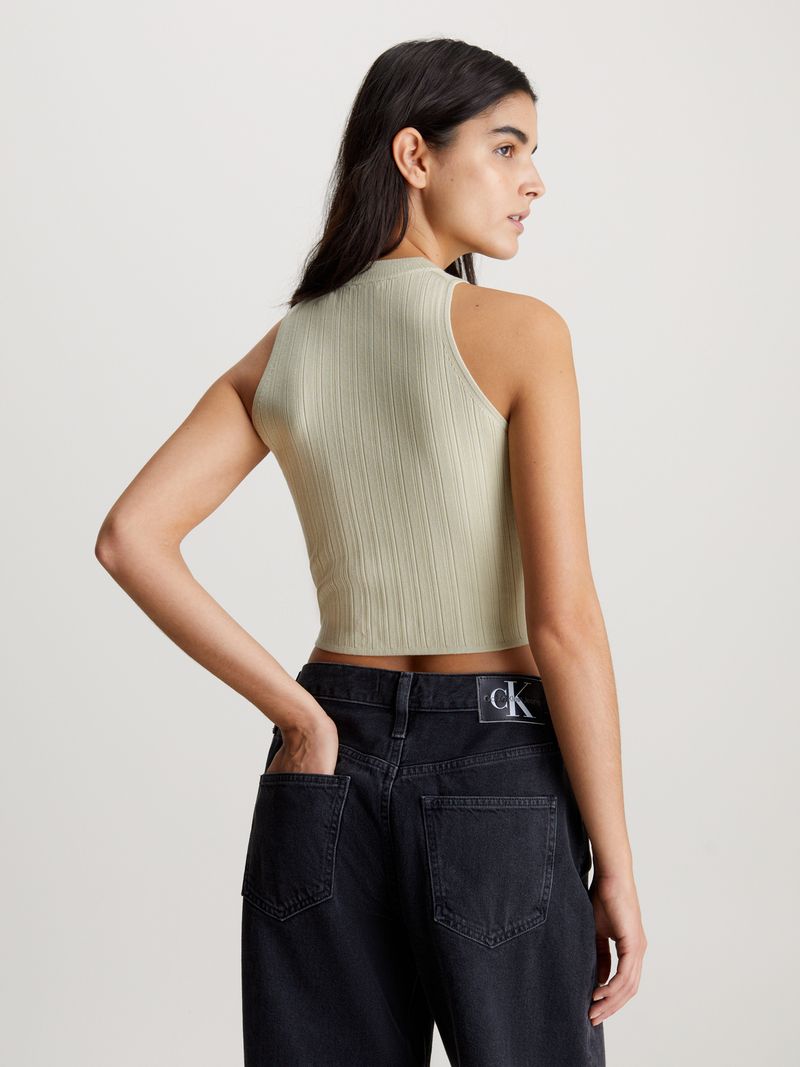 camiseta-verde-de-tirantes-lyocell-canale-suave