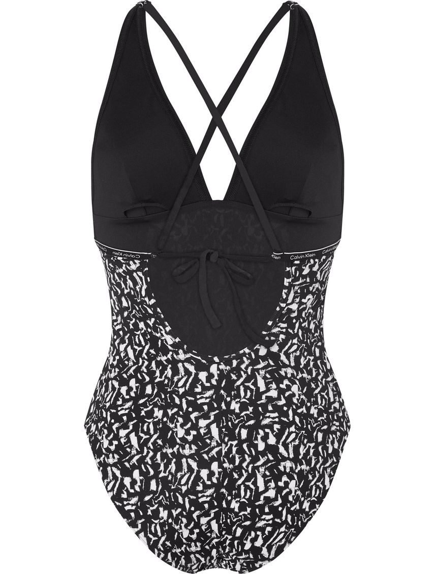 Traje De Baño Estampado Para Mujer