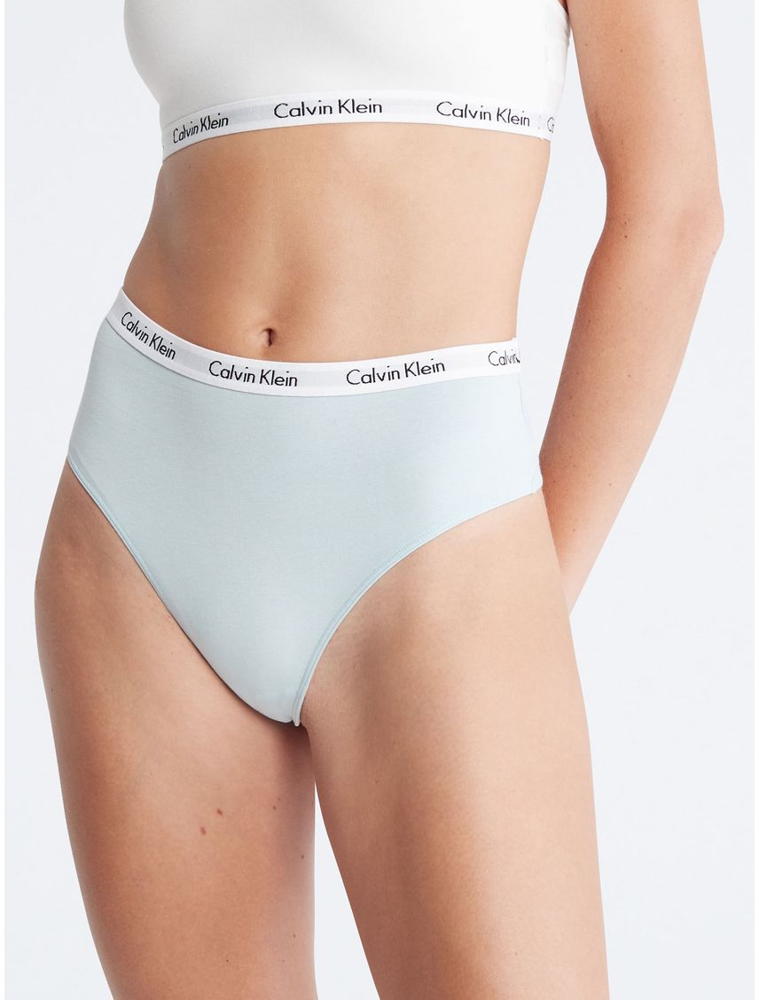 Tanga Celeste De Cintura Alta Carrusel Para Mujer