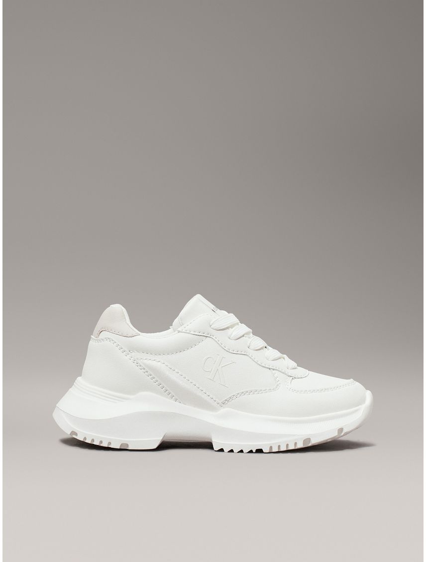 Tenis blanco deportivos para niña