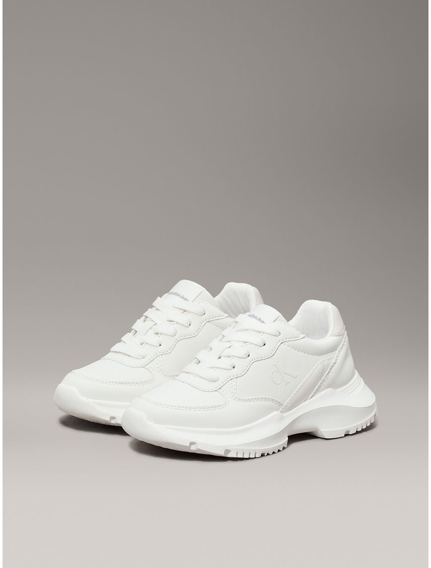 Tenis blanco deportivos para niña