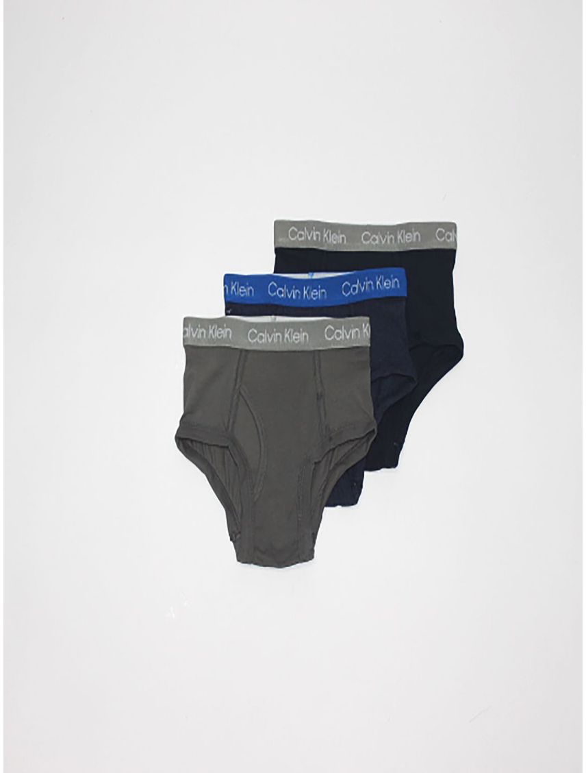 Calzoncillo 3 Piezas Niño Calvin Klein Azul