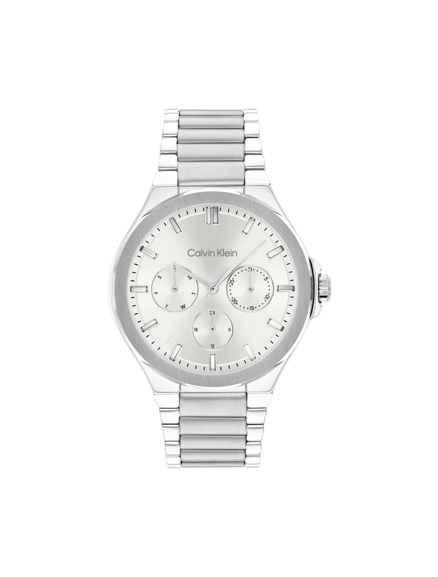 Reloj Plateado Para Mujer Vibrancy