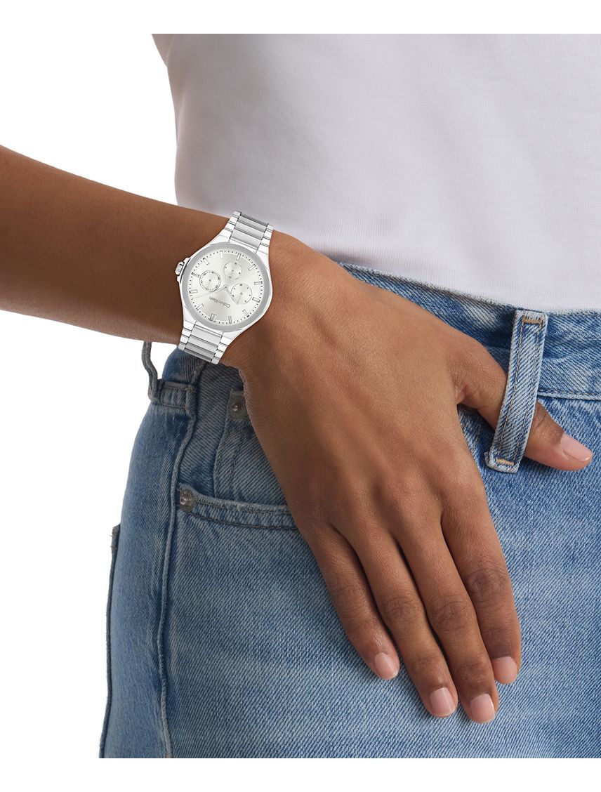 Reloj Plateado Para Mujer Vibrancy