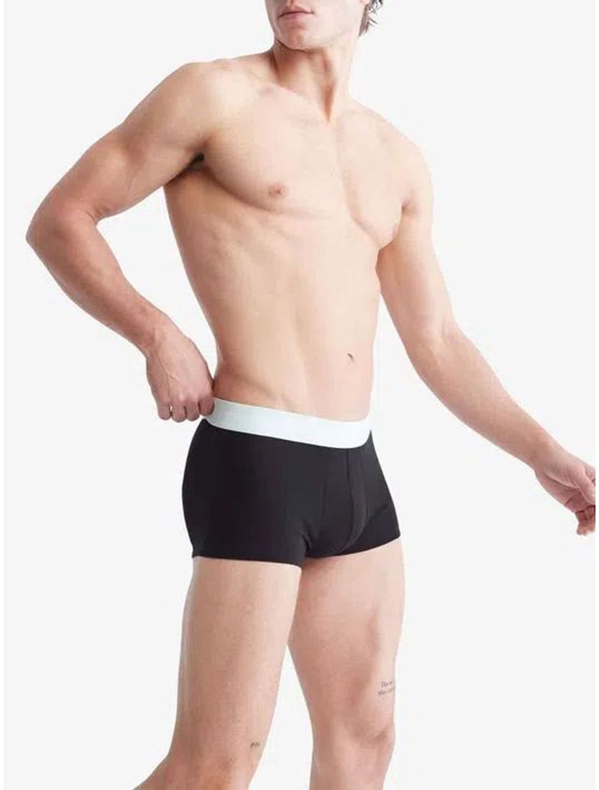 Pack De 3 Boxer Negros Low Rise Trunk Para Hombre