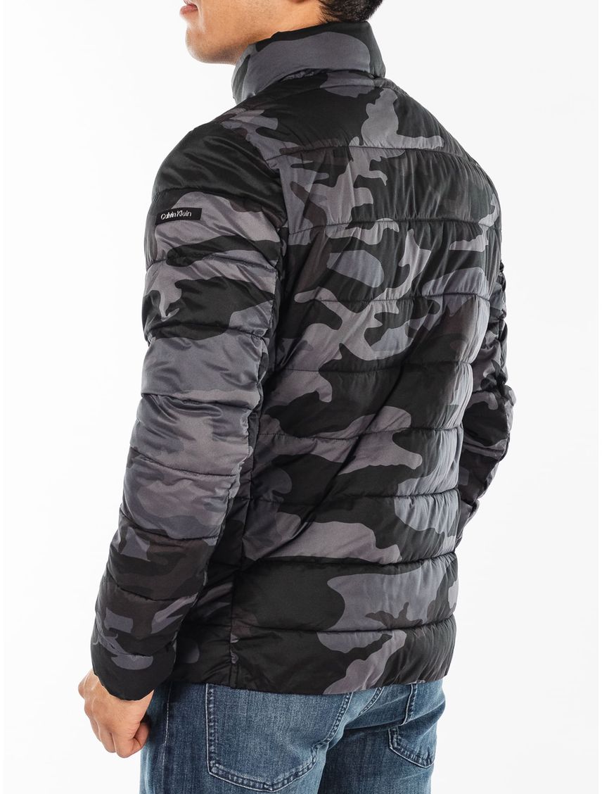 Chaqueta Negro Manga Larga Con Cierre
