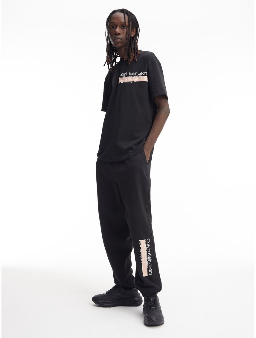 Joggers Negro Con Logo