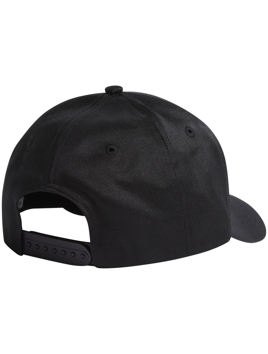 Gorra negra con monograma borao