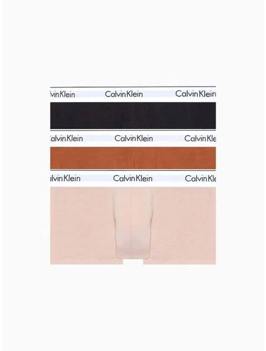 3 Pack De 3 Boxer Low Rise Trunk En Agodon