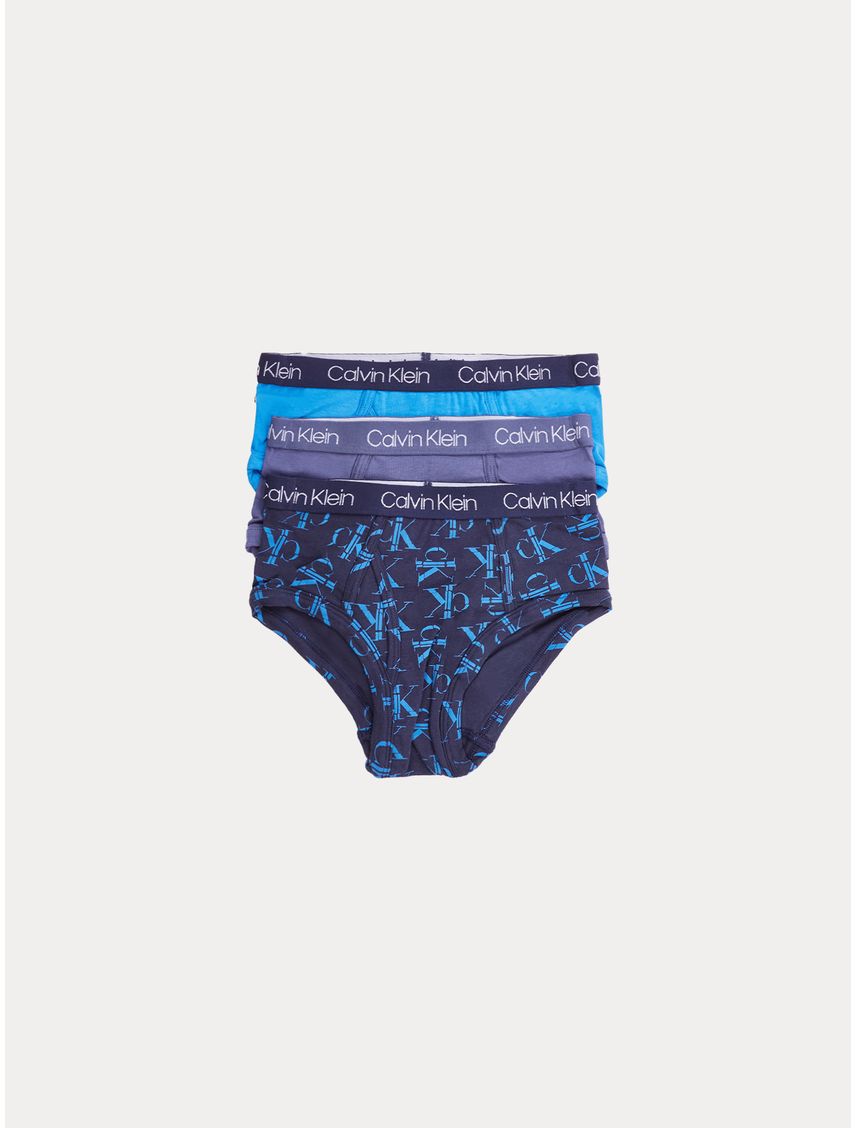 Pack azul de 3 calzoncillos para niño