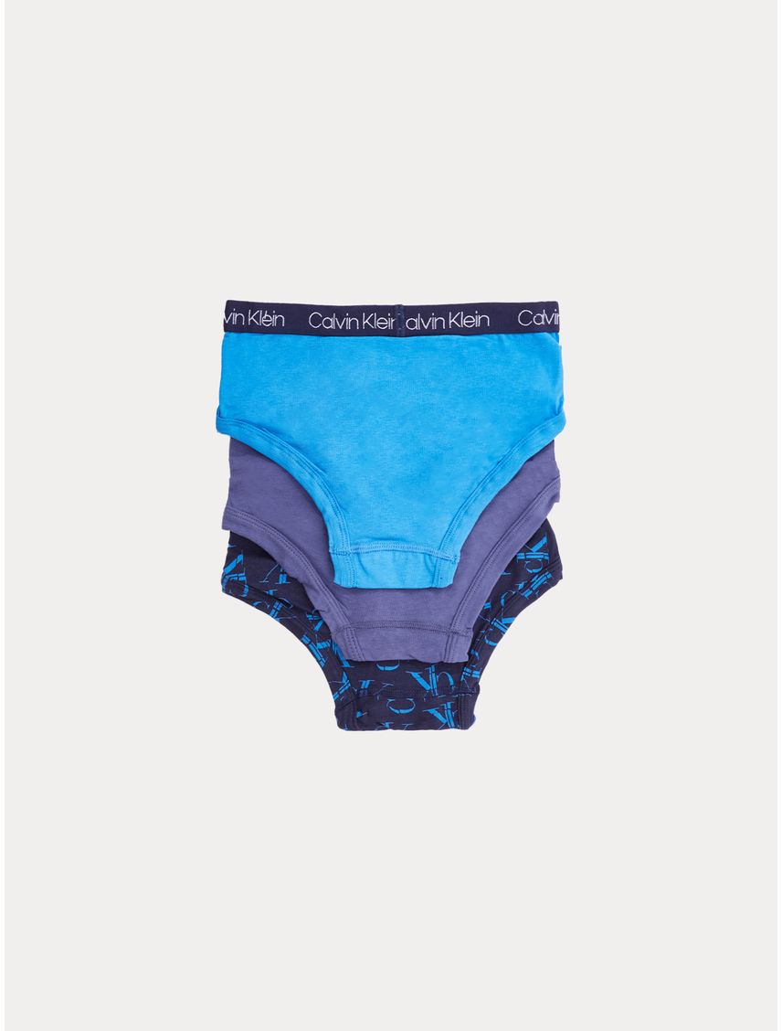 Pack azul de 3 calzoncillos para niño