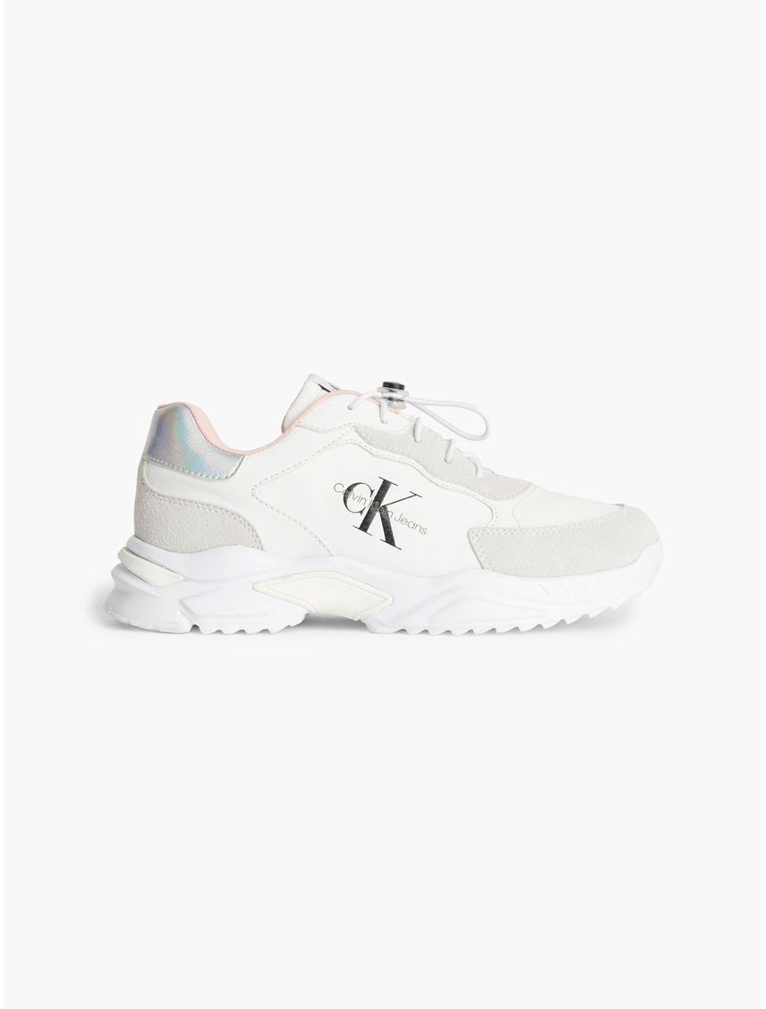 Tenis Deportiva Con Logo Niña Calvin Klein