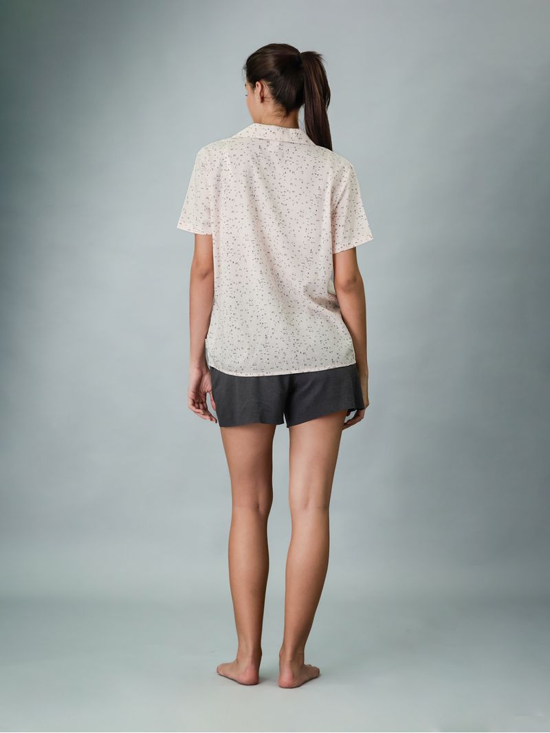 camisa-beige-beige-manga-corta-woven-viscosa
