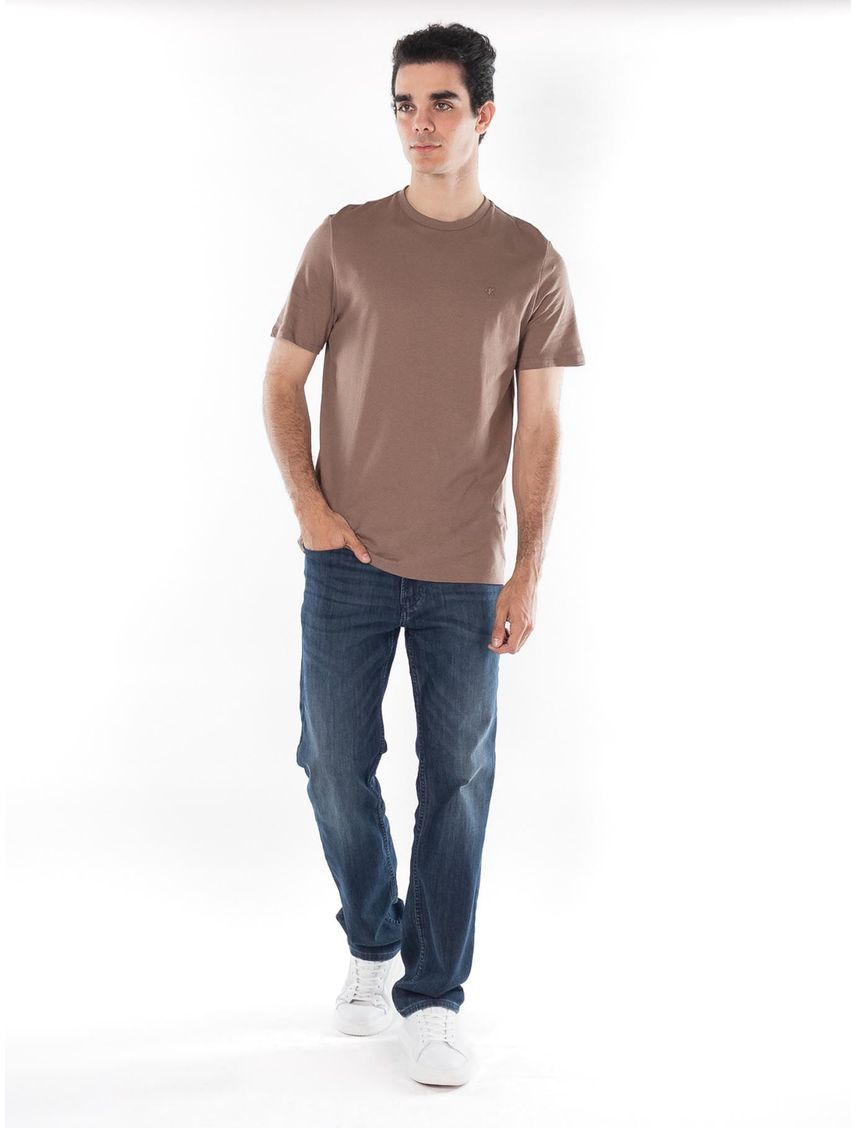 Camiseta Chocolate Con Logo