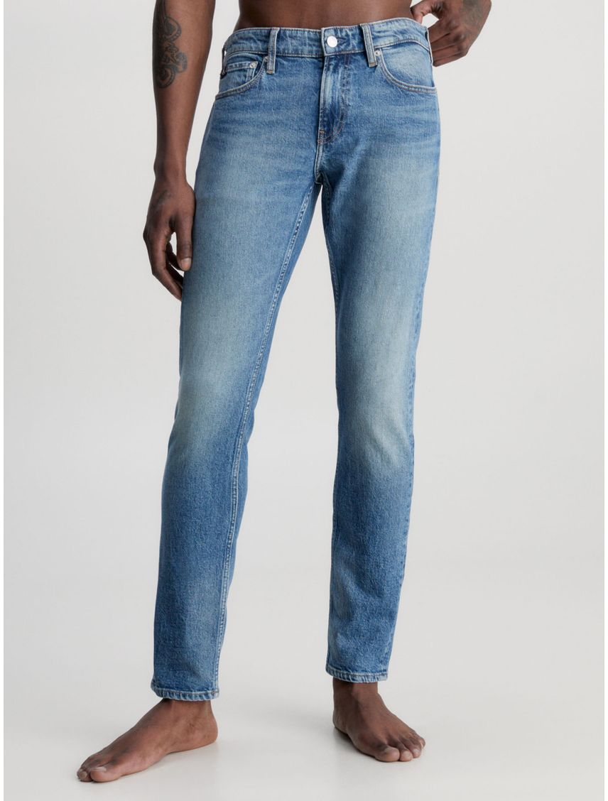 Jeans Azul Con Ajuste Slim