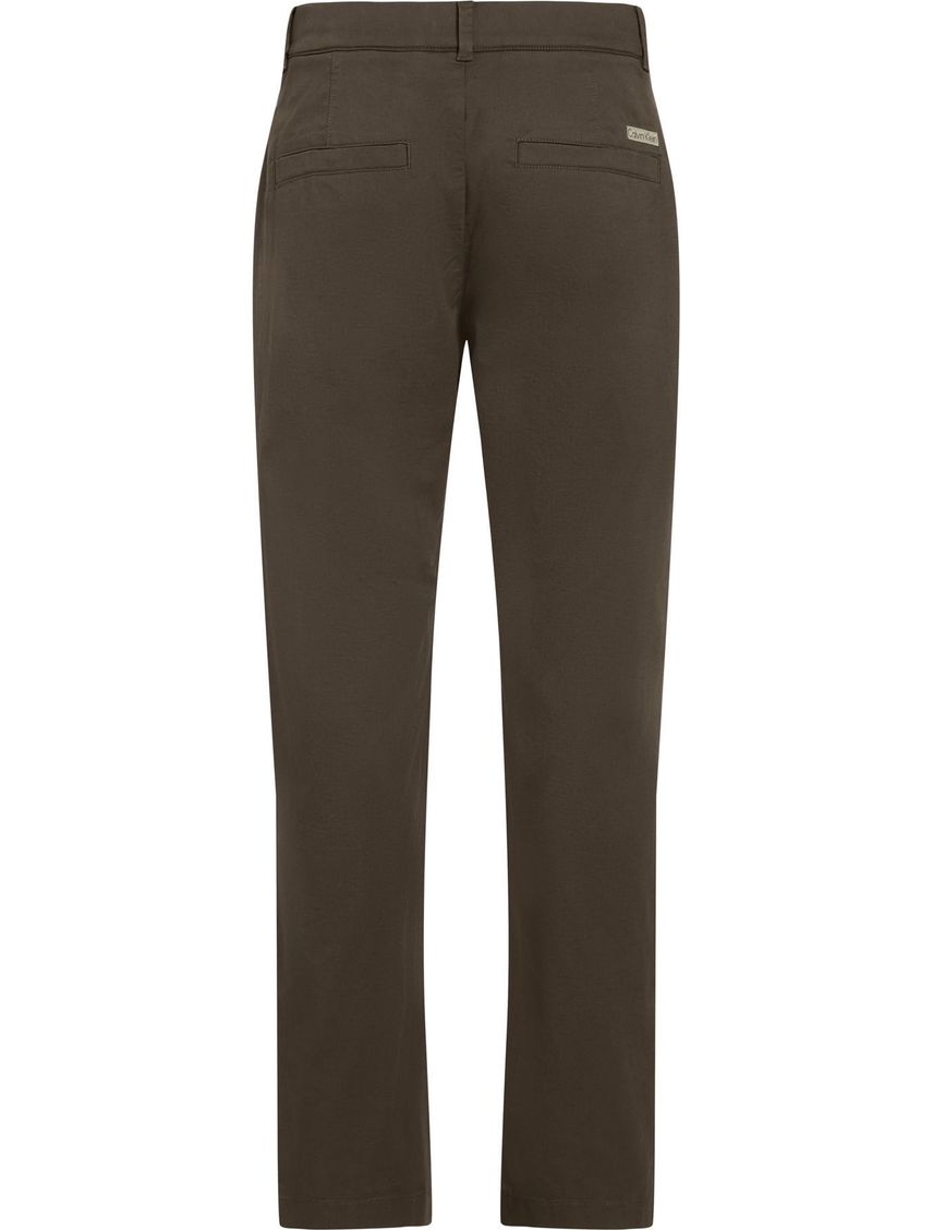 Pantalones verde chinos tapered