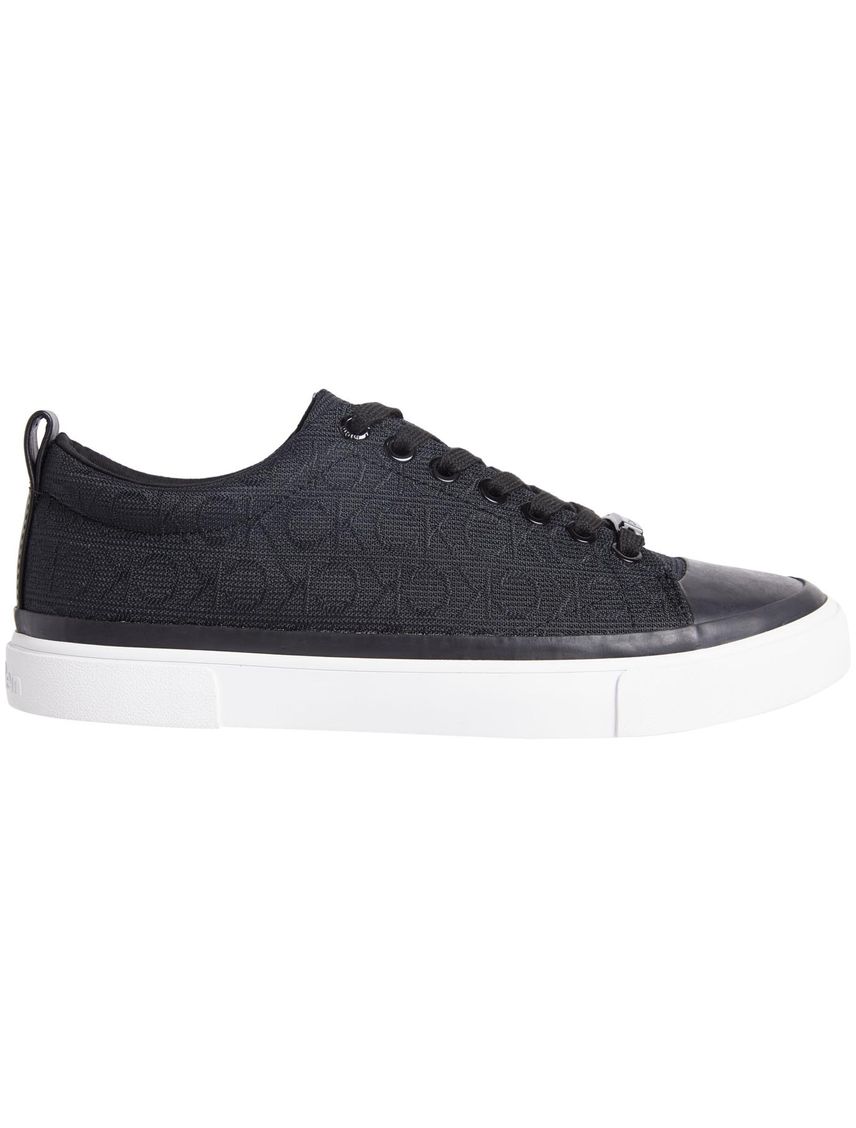 Tenis negro negro reciclados con logo