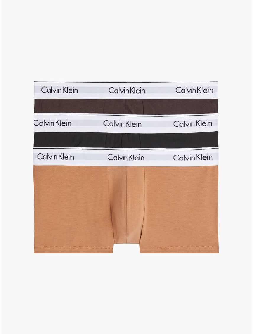 Pack De 3 Bóxers Low Rise Trunk En Algodón