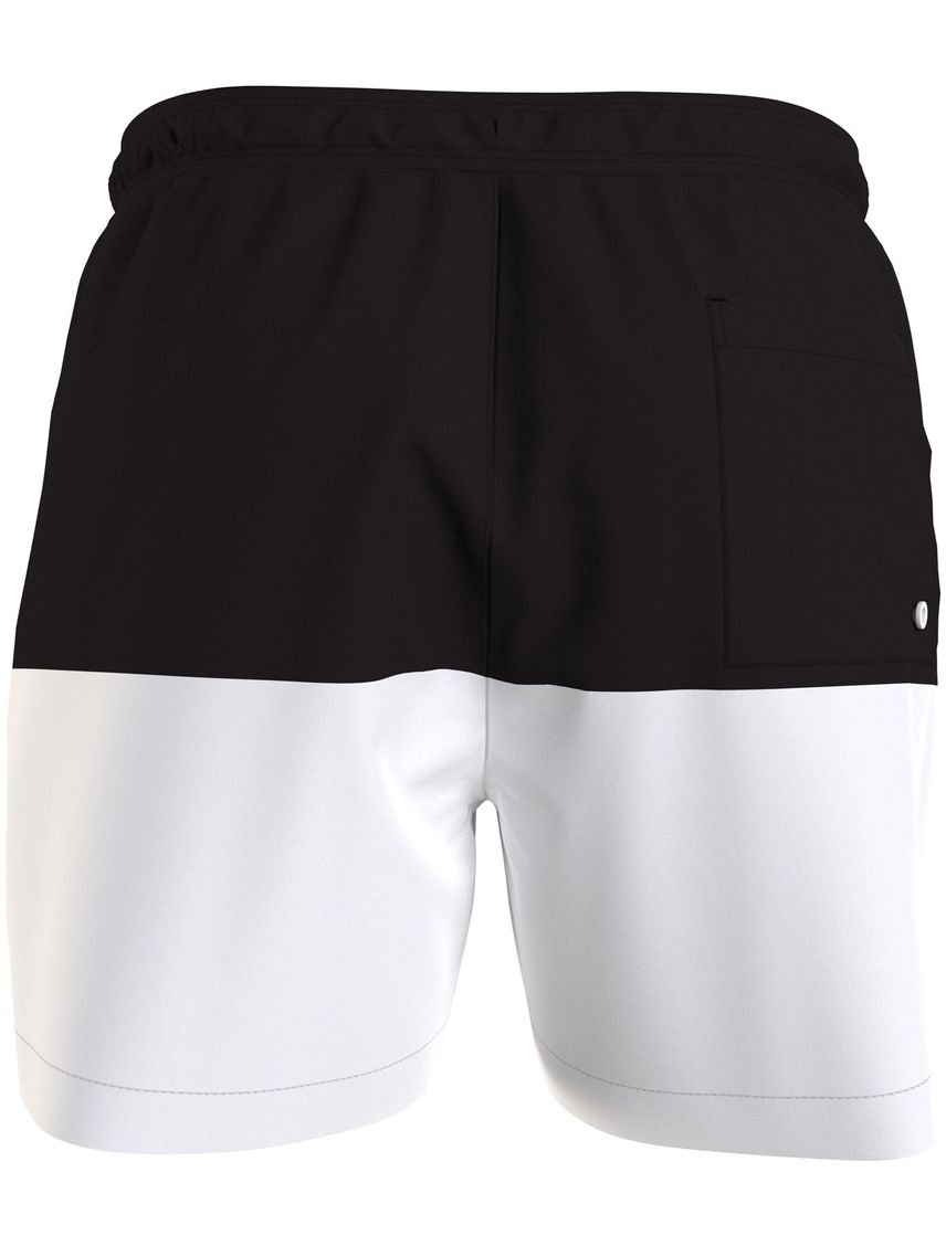 Traje negro de baño de largo medio con cordón - Intense Power