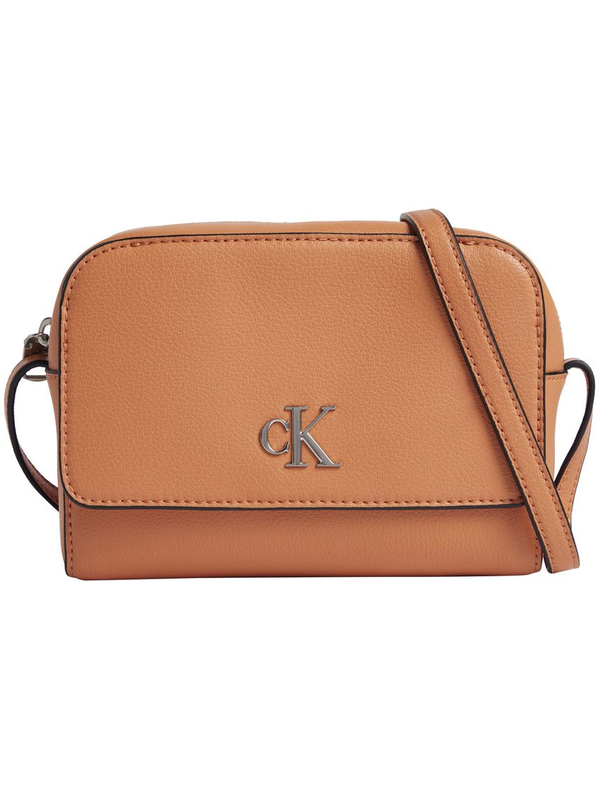 Bolso naranja cruzado minimal monogram