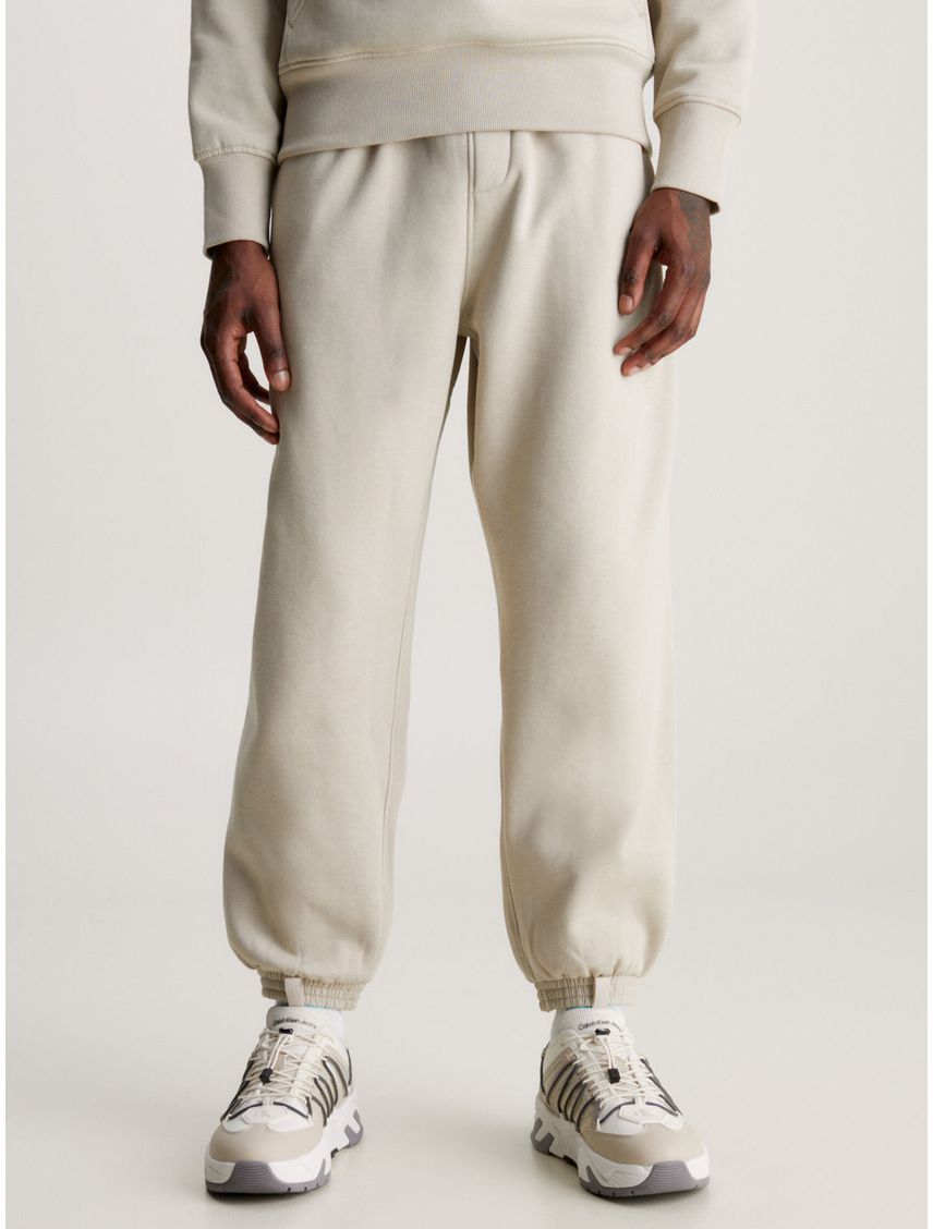 Jogger Beige De Chándal Holgado Para Hombre